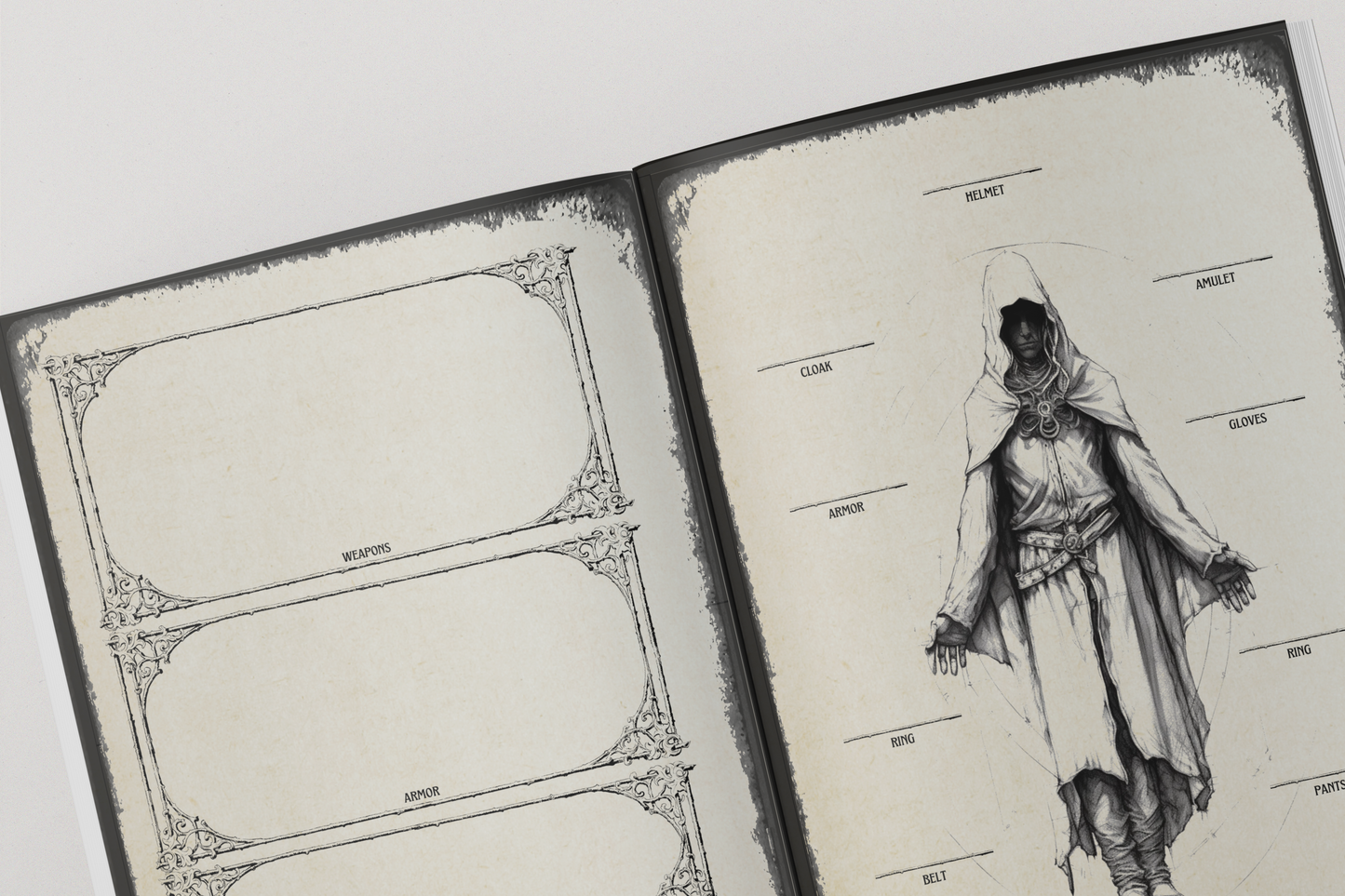 Gothic DnD Journal 8x6" A5