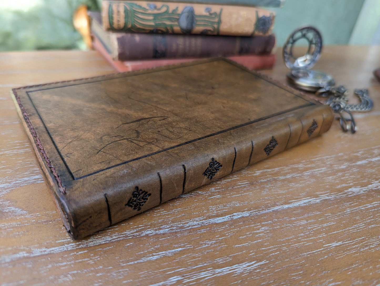 Leather DnD Spellbook + Spell Cards