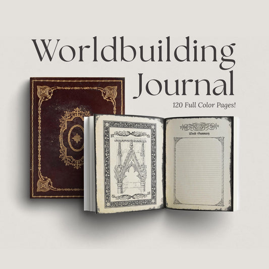 Gothic DnD Worldbuilding Journal 8.5x11"
