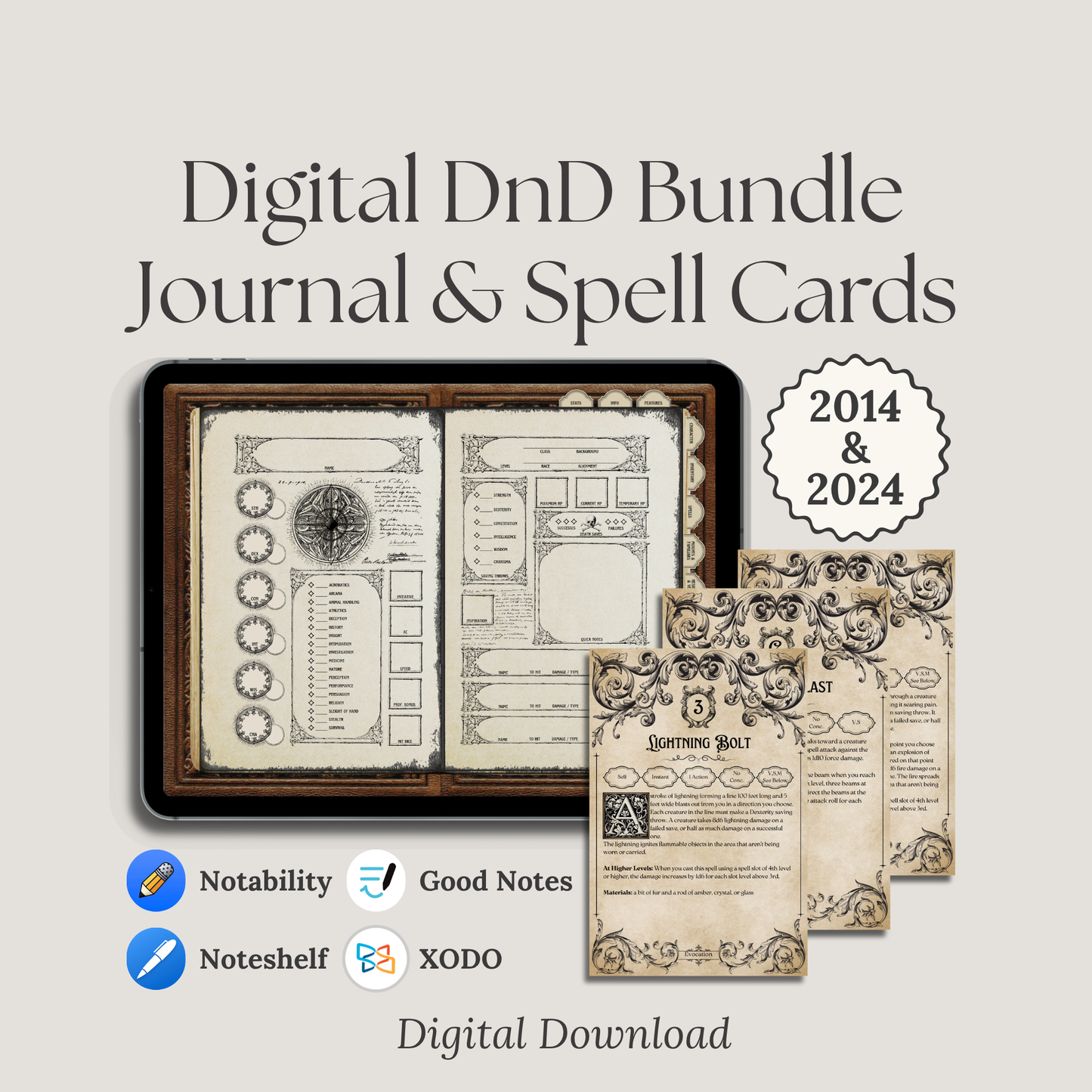 Digital DnD Gothic Bundle