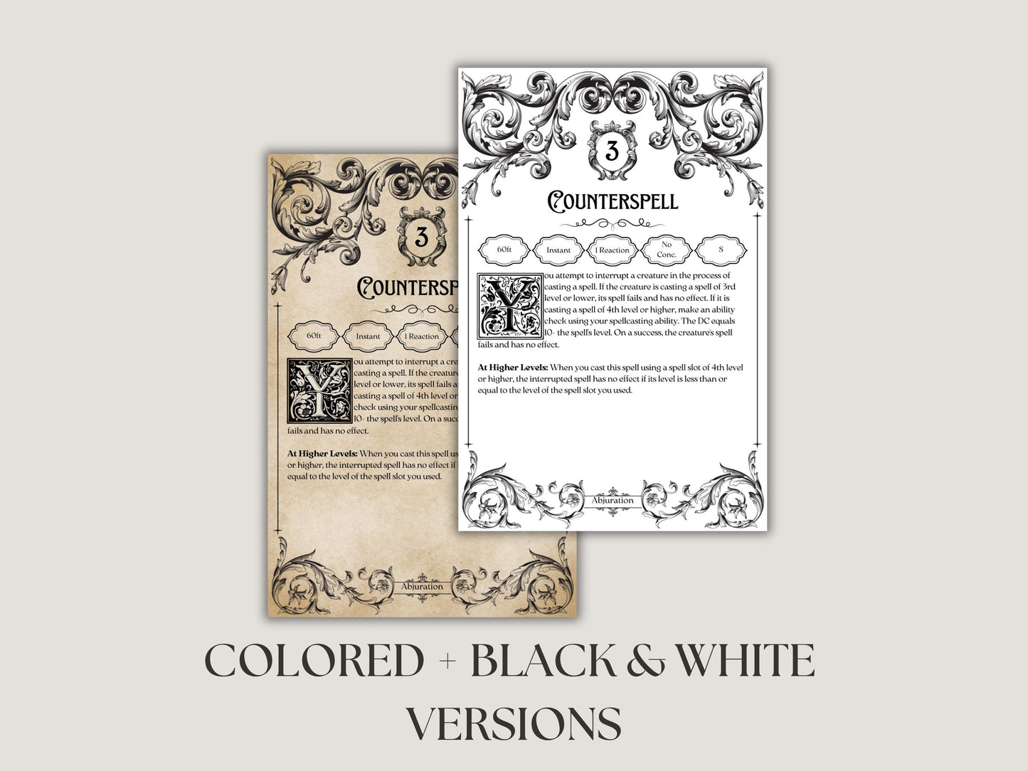 Gothic Printable Bundle