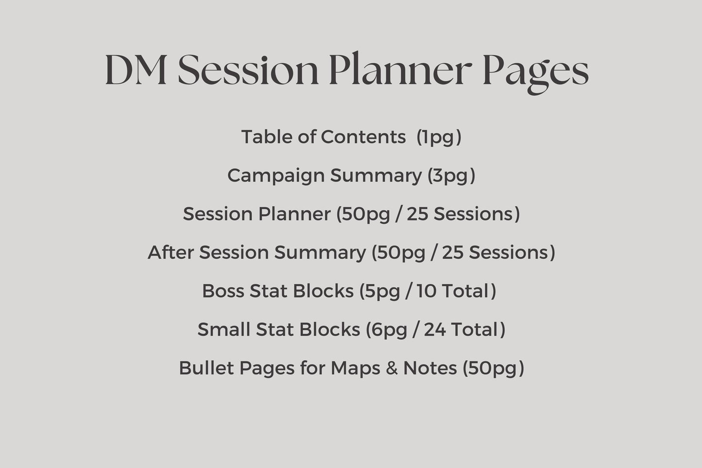 DnD Dungeon Master Bundle