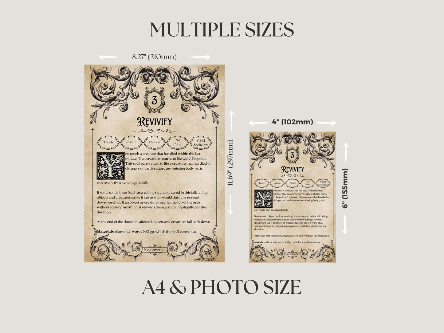 Gothic Printable Bundle