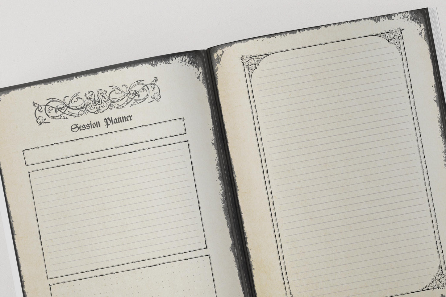 Gothic DnD DM Planner 8.5x11"