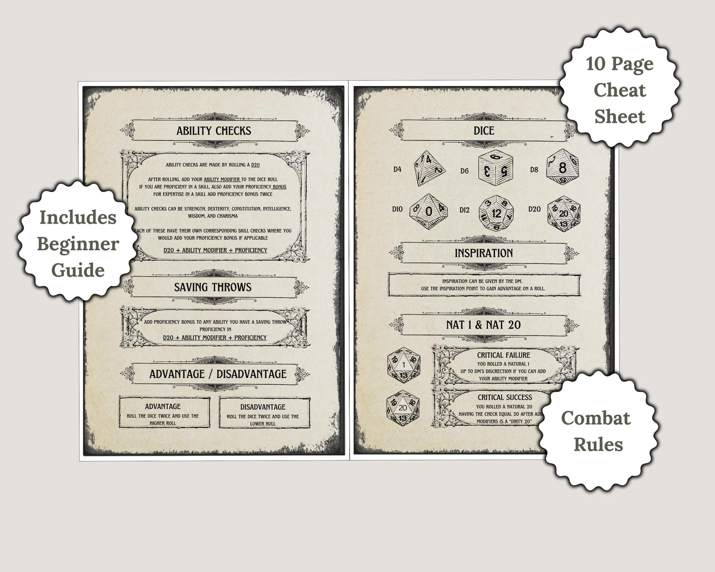 Gothic Printable Bundle