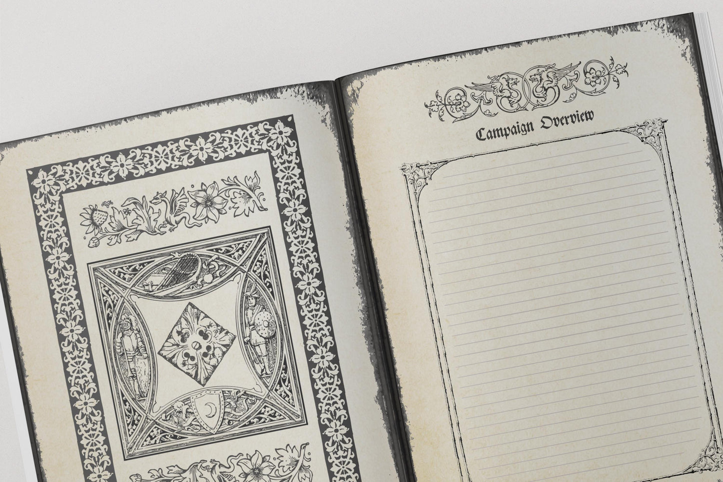 Gothic DnD DM Planner 8.5x11"