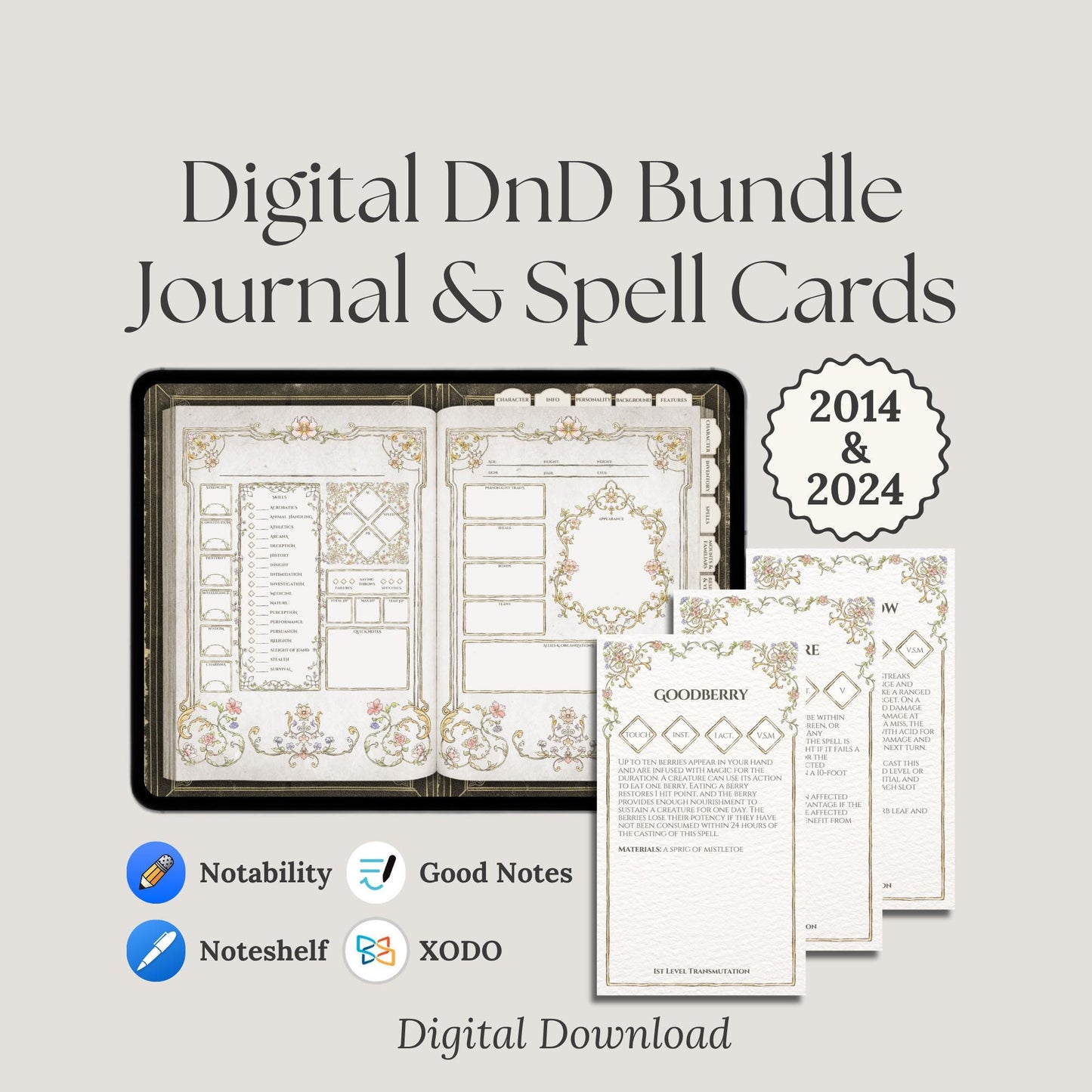 Digital Floral Bundle
