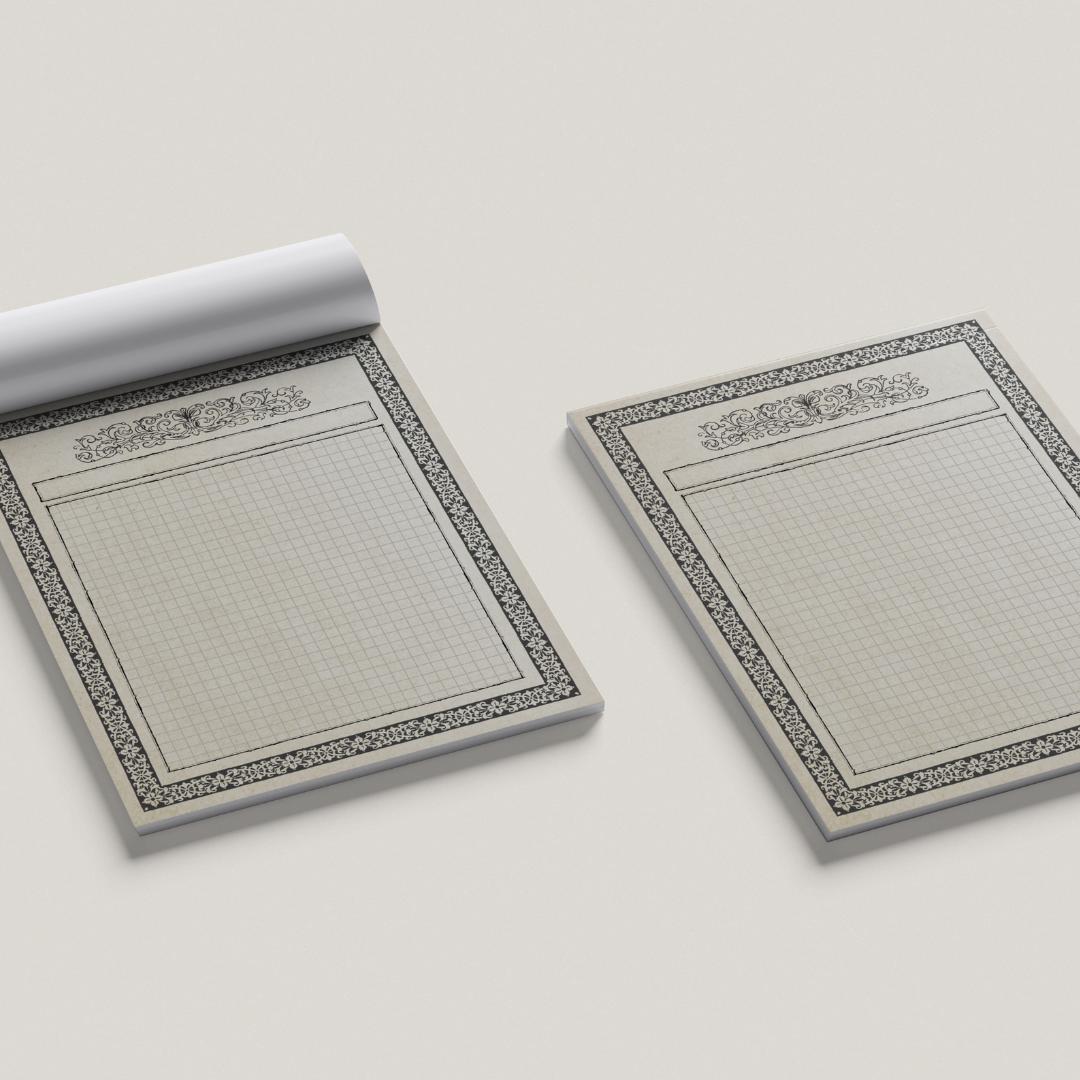 Gothic DnD Map Pad | 8.5x11"