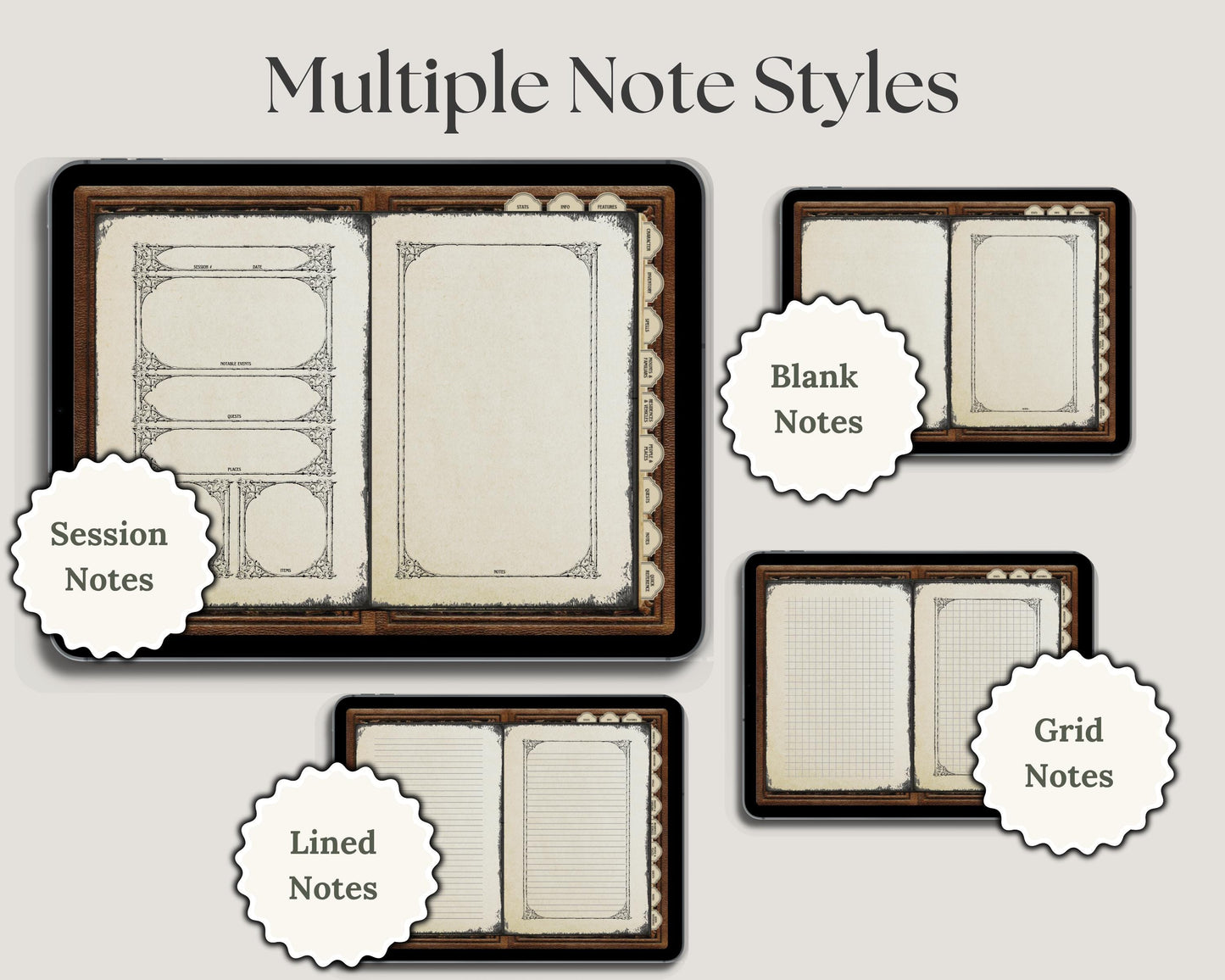 Digital DnD Gothic Bundle