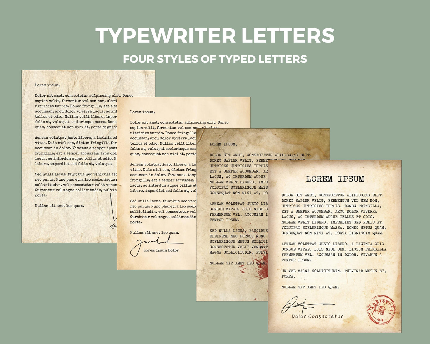 TTRPG Letter Handouts