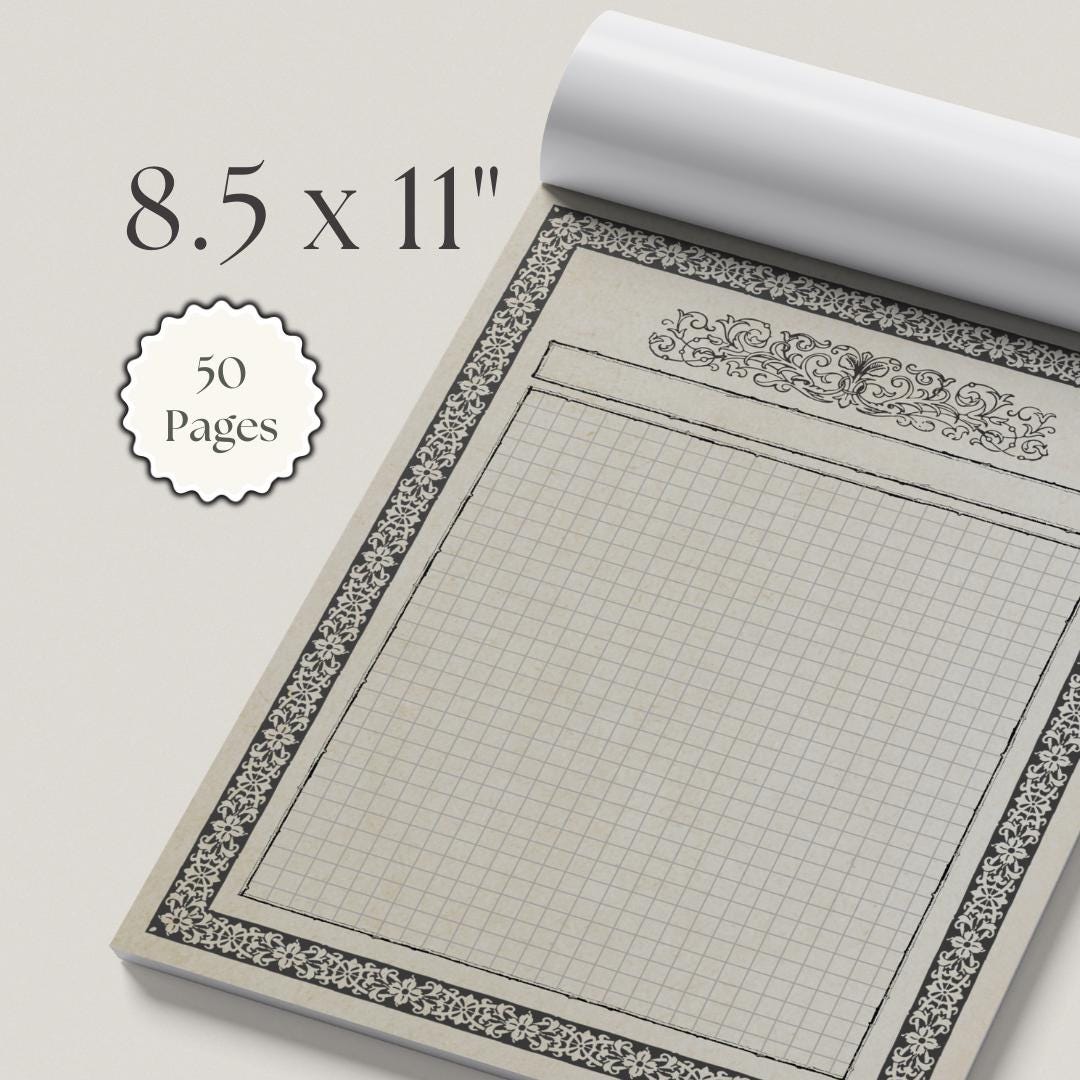 Gothic DnD Notepad Bundle