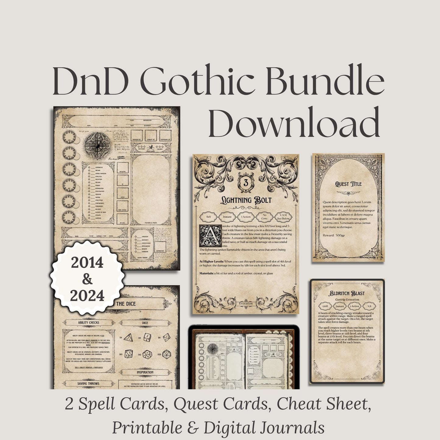 DnD Gothic Mega Bundle