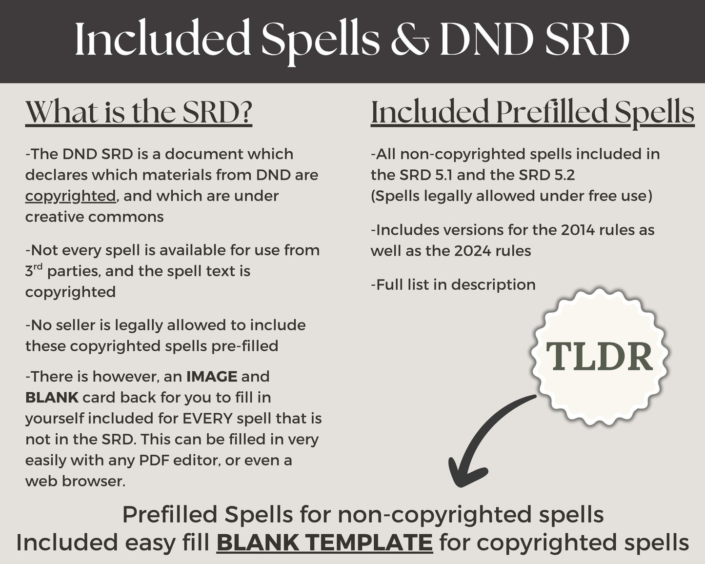 Digital DnD Gothic Bundle