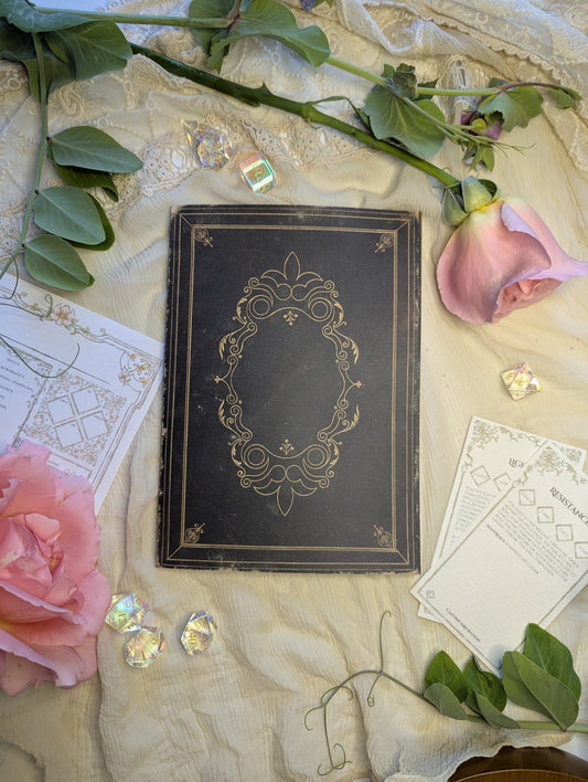 Floral DnD Journal 8x6" A5